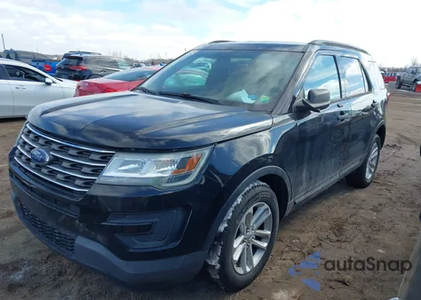 2016 Ford Explorer z USA, uszkodzony, nr VIN 1FM5K8B8XGGB32651